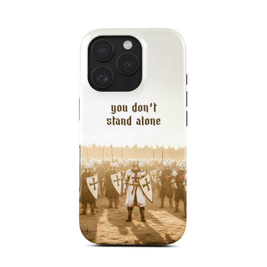 Tough case "You don't stand alone"